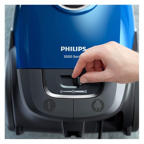 Philips | 3000 Series XD3110/09 | Vacuum cleaner | Bagged | Power 900 W | Dust capacity 3 L | Blue - 4